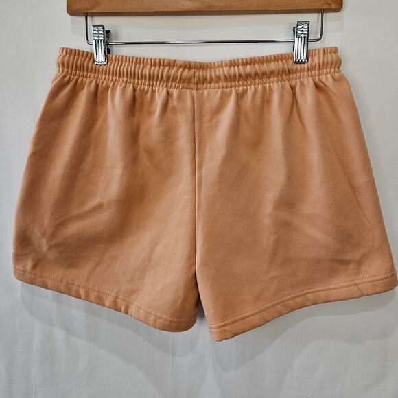 Volcom Just Chill Sweat Shorts Light Orange Size Medium - Picture 2 of 10